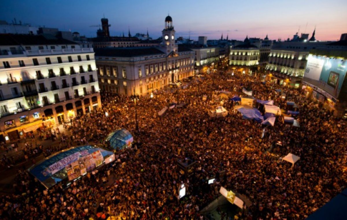 La indignación lleva cinco años en España