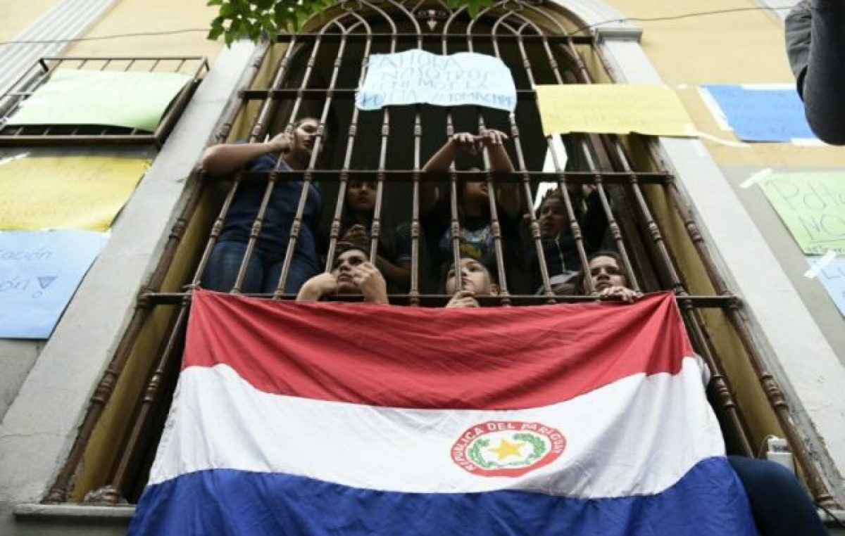 La voz estudiantil sonó fuerte en Paraguay