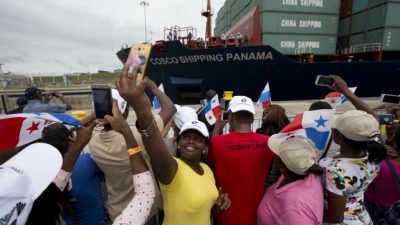 Se abrió al tránsito el Canal de Panamá ensanchado, luego de nueve años de labor