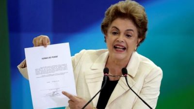 Un vuelco en el proceso contra Dilma