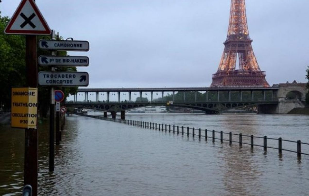 Las lluvias hacen un desastre en Francia y Alemania