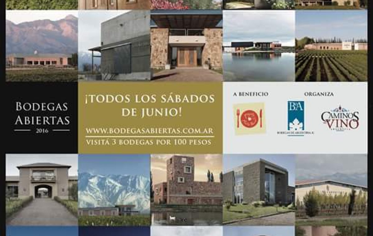 En Junio una nueva edición de «Bodegas abiertas» en Mendoza