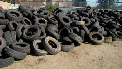 Nogoyá reciclará 15 toneladas de neumáticos usados