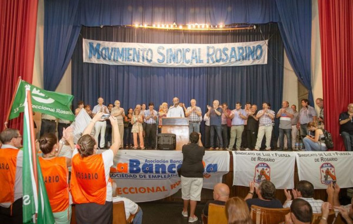 FESTRAM junto al Movimiento Sindical Rosarino