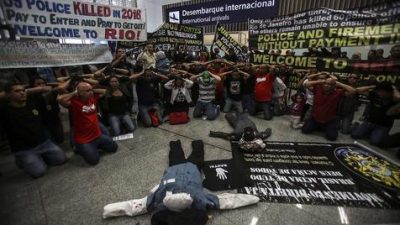 Policía Federal brasileña evalúa huelga durante Juegos