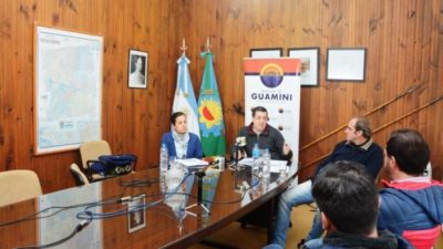 El Intendente de Guaminí anunció acuerdo salarial con los municipales