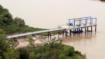Agua potable para Santo Tomé, Desvío Arijón y Sauce Viejo