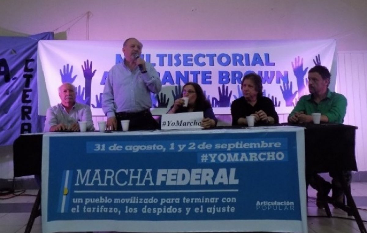 Trabajadores de todo el país se movilizarán a Plaza de Mayo contra los despidos, la pobreza y el tarifazo