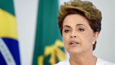 Rousseff reapareció con un duro discurso