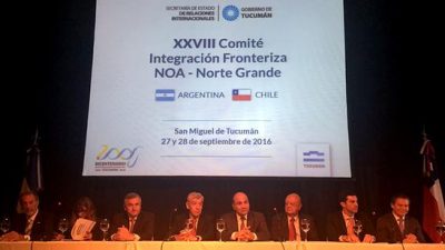 Los gobernadores del NOA buscan profundizan relaciones comerciales con Chile