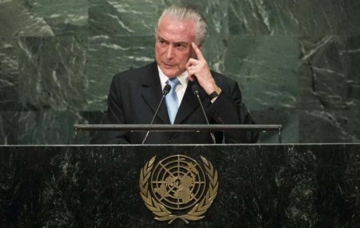 Temer debutó en la ONU con un fuerte repudio