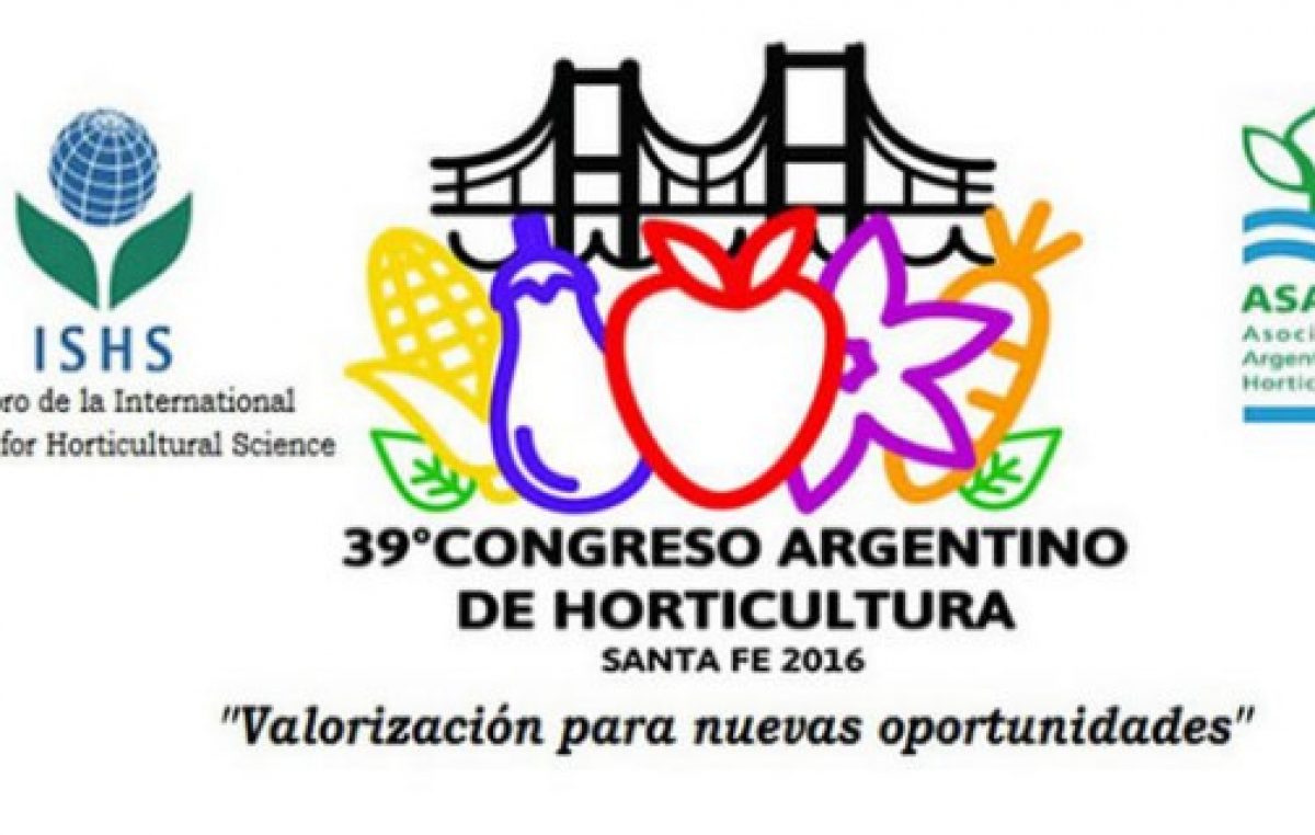 Santa Fe será sede del 39° Congreso Argentino de Horticultura del 16 al 29 de septiembre