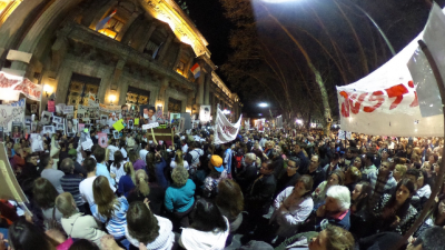 Otra vez una multitud marchó en Rosario por seguridad y justicia