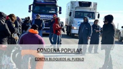 El pueblo de Cañadón Seco impulsa un «pacto social antipiquetes»