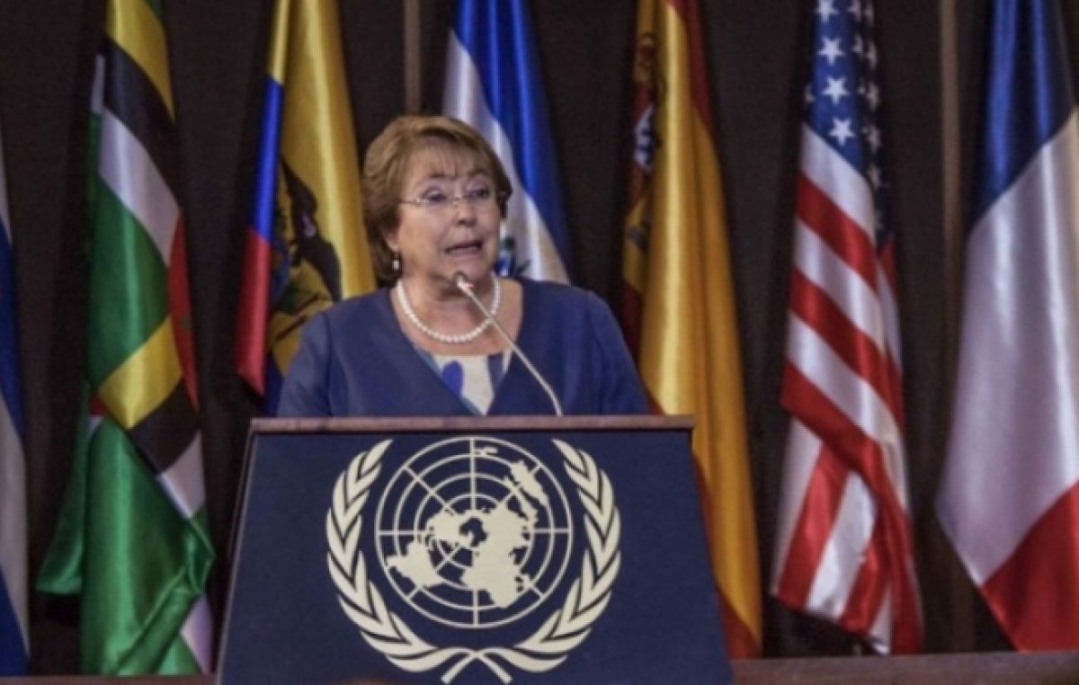Bachelet anunció la intervención del servicio nacional de menores