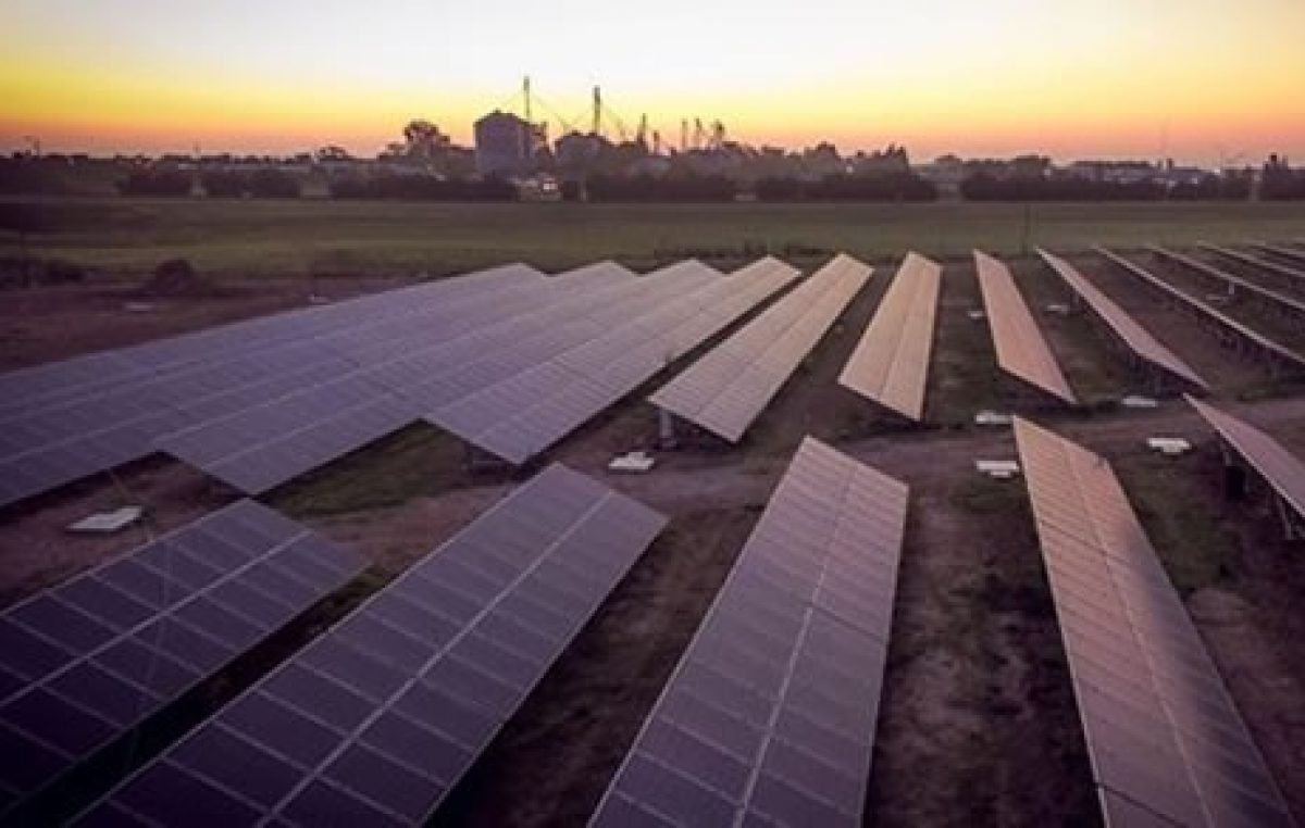 Ya está casi lista la central fotovoltaica de San Lorenzo