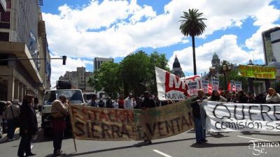 Cerca de veinte ciudades unidas por la vuelta del tren organizan otra marcha a Plaza de Mayo