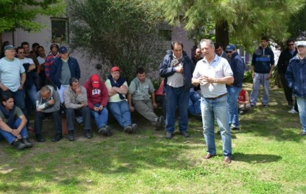 Los municipales de Saavedra, en pie de guerra