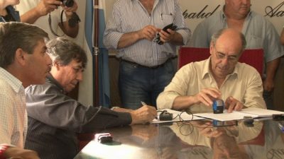 Adolfo Alsina: se firmó el nuevo convenio colectivo de trabajo comunal