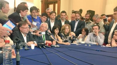 Ganancias: El Frente Renovador y el FpV le tuercen el brazo al Gobierno e imponen proyecto propio