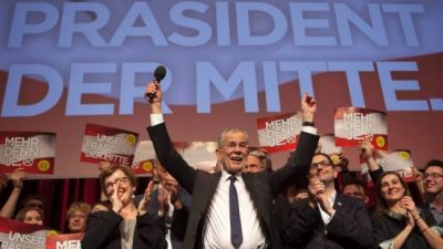 Candidato verde le ganó a la extrema derecha en Austria