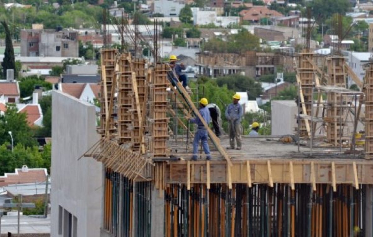 La construcción creció en la ciudad de Neuquén pese a la crisis