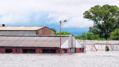 Más de diez localidades de Santa Fe están inundadas por la tormenta