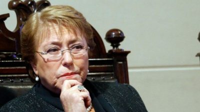 Bachelet alcanzó su mayor nivel de desaprobación