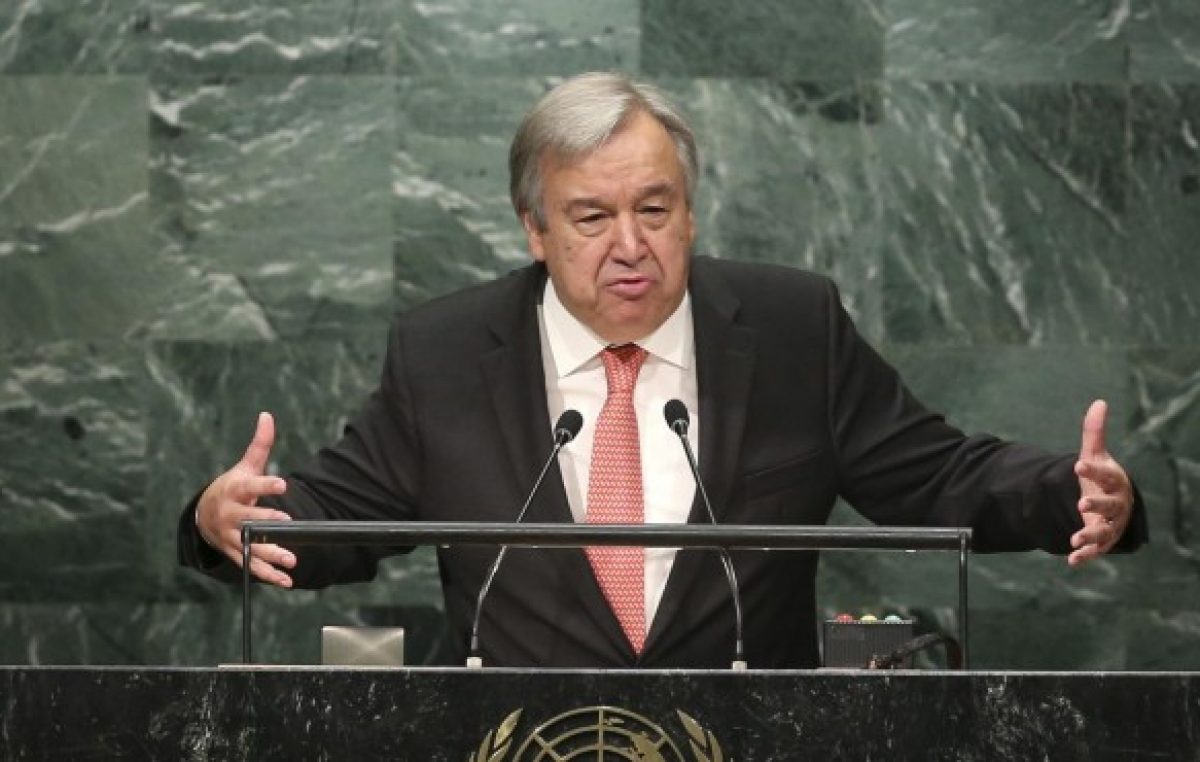 Guterres asumió en la ONU y trazó un oscuro panorama