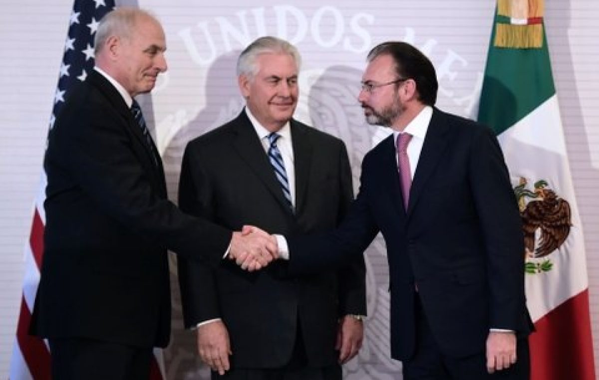 Un difícil inicio del diálogo entre EEUU y México