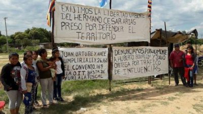 Reprimieron a la comunidad originaria guaraní Happo Pau, en Salta