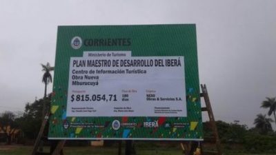 Construyen oficinas de turismo en 5 comunas correntinas