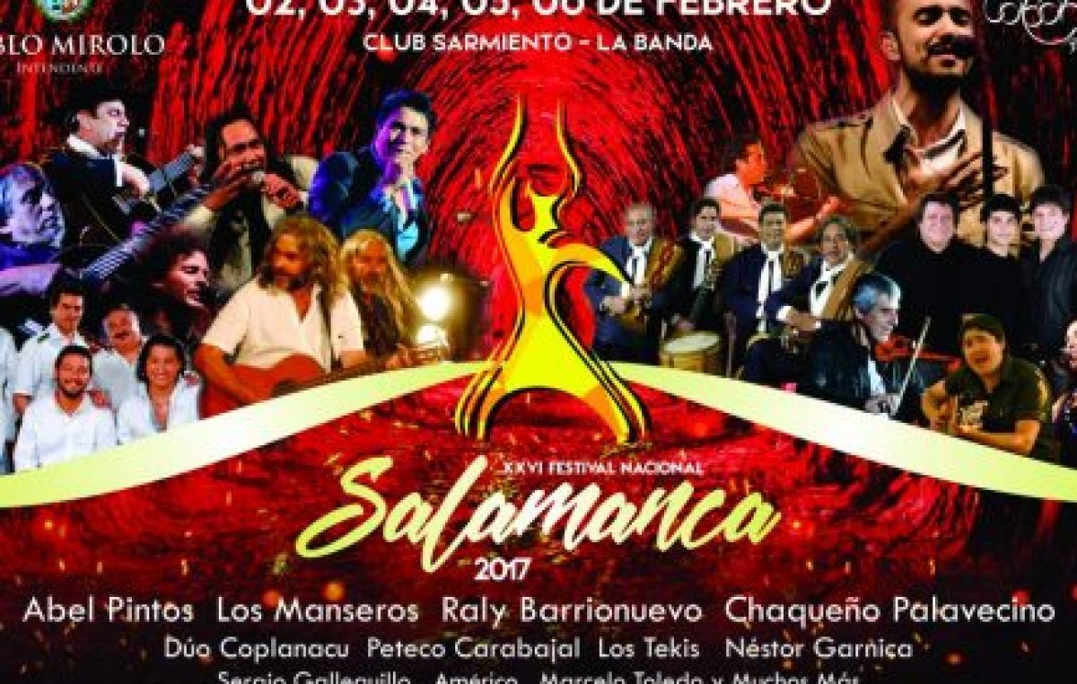 XXVI Festival Nacional de la Salamanca, La Banda, del 2 al 6 de febrero