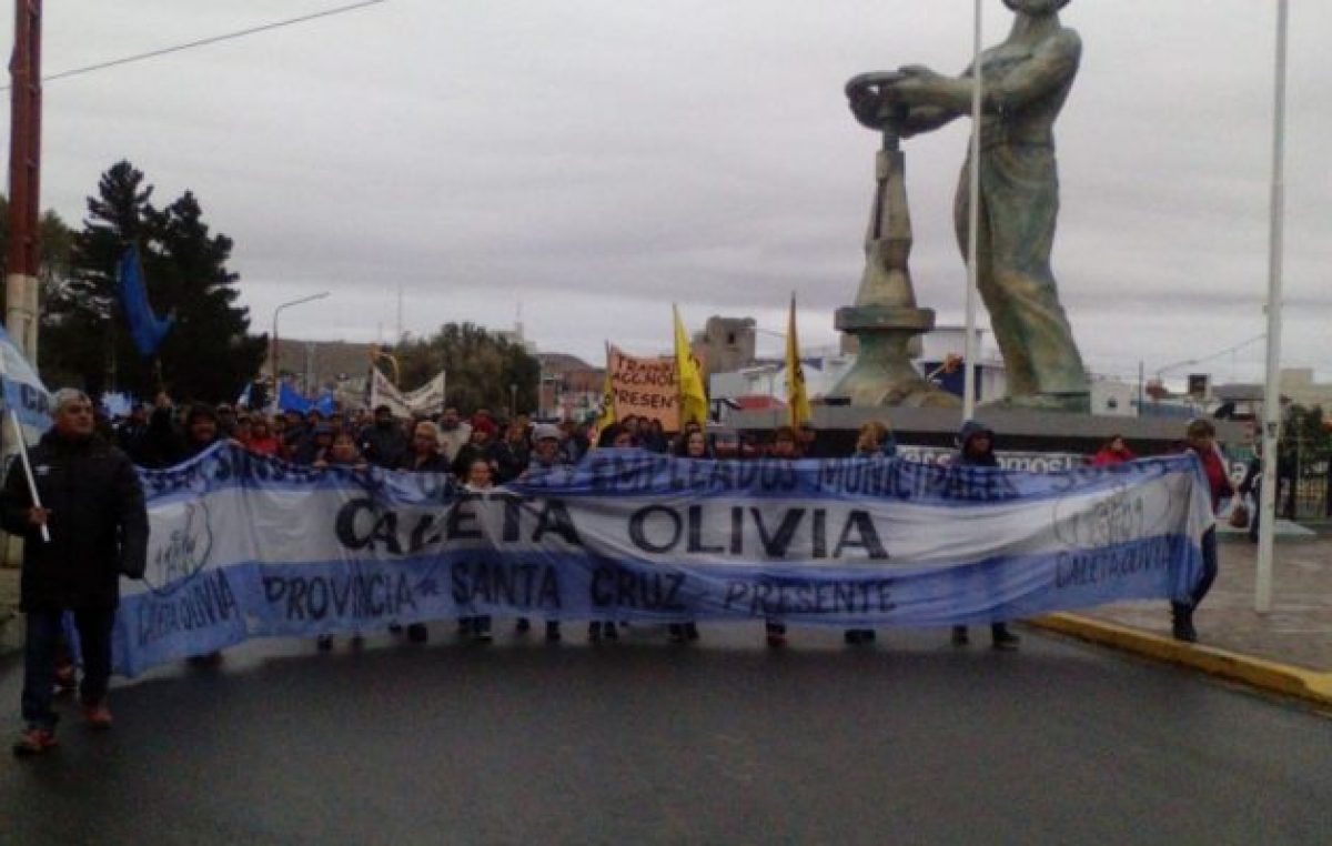 Municipales de Caleta Olivia levantaron medida de fuerza tras confirmación de pago