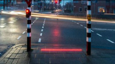 Rosario tendrá el primer semáforo de piso del país para peatones