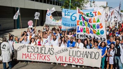 Buenos Aires: La voz de los maestros villeros, «El ministro está de paro desde el día que asumió»