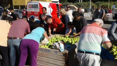 Frutazo en Cipolletti y Neuquén