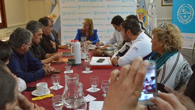 Santa Cruz: Kirchner recibió a la Federación de Trabajadores Municipales