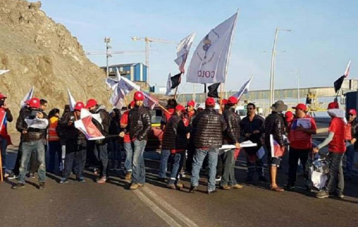 Ya cumplió 26 días una huelga en mina chilena de Atacama