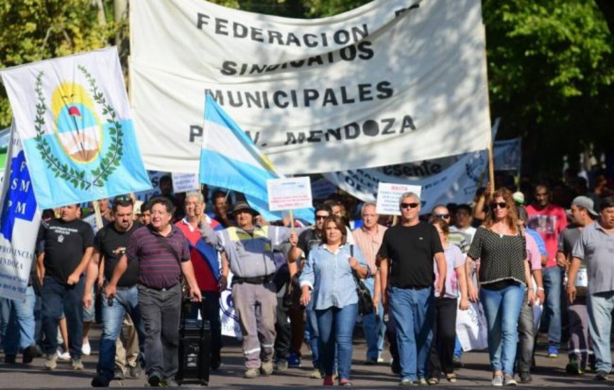 Se cayó la paritaria municipal de Mendoza por una diferencia de $ 273