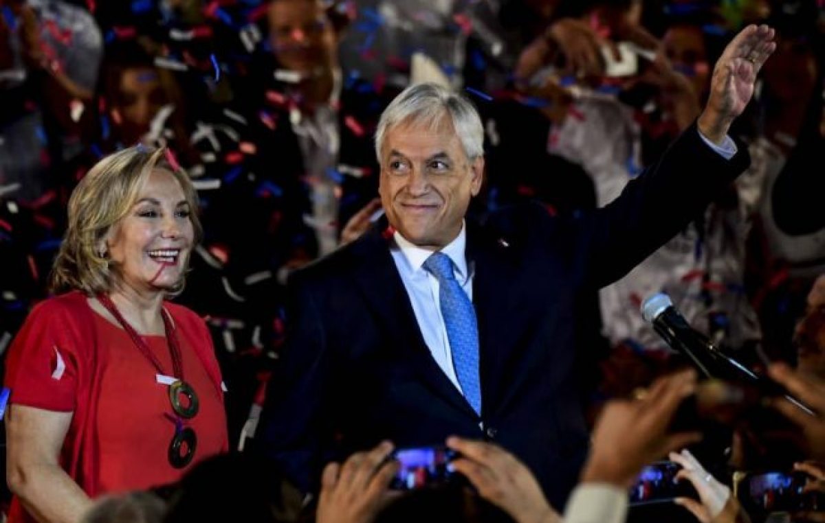 Chile: Piñera calienta la campaña y lanzó su candidatura