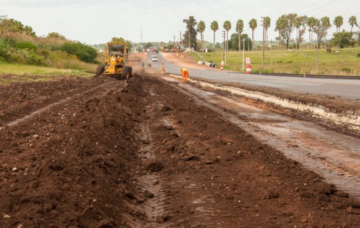 Avanza la construcción de la autovía Paraná Oro Verde