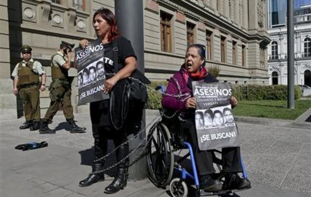 Protestan en Chile por beneficios a criminales de la dictadura