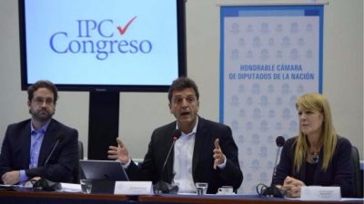 IPC Congreso: la inflación alcanzó 33% interanual y 54,5% desde que asumió Macri