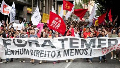 Brasil: huelga general contra medidas de ajuste de Temer