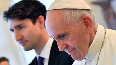 Trudeau invita al Papa a Canadá para pedir disculpas a aborígenes en nombre de la Iglesia