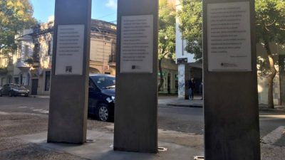 Señalizaron un espacio de memoria en Rosario