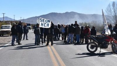 Nueva jornada de protesta de municipales de Humauaca