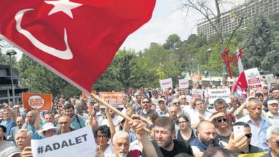 Marcha opositora turca