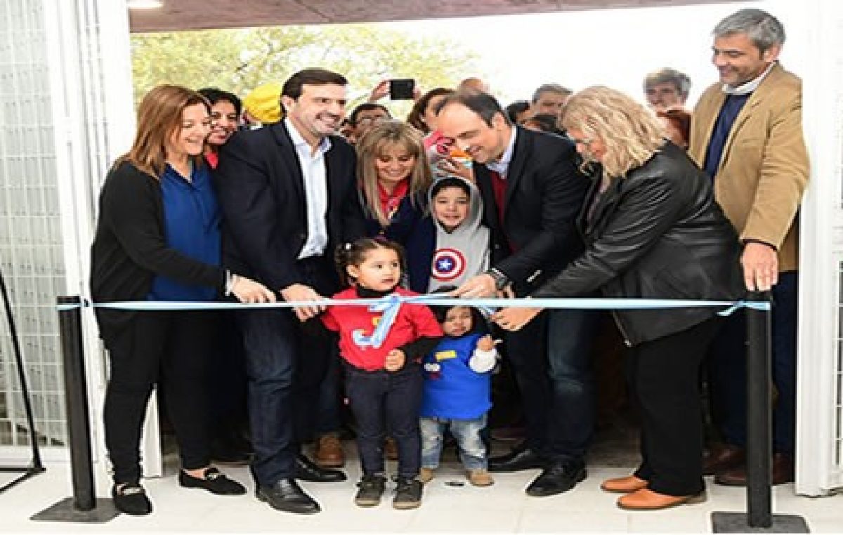 Se inauguró un nuevo jardín municipal en Santa Fe